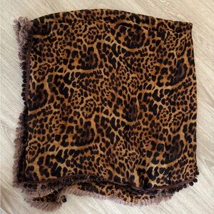 G.V.G.V. Leopard print Silk Scarf